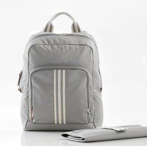 Pottery Barn Classic Diaper Bag Backpack - Gray - NWT